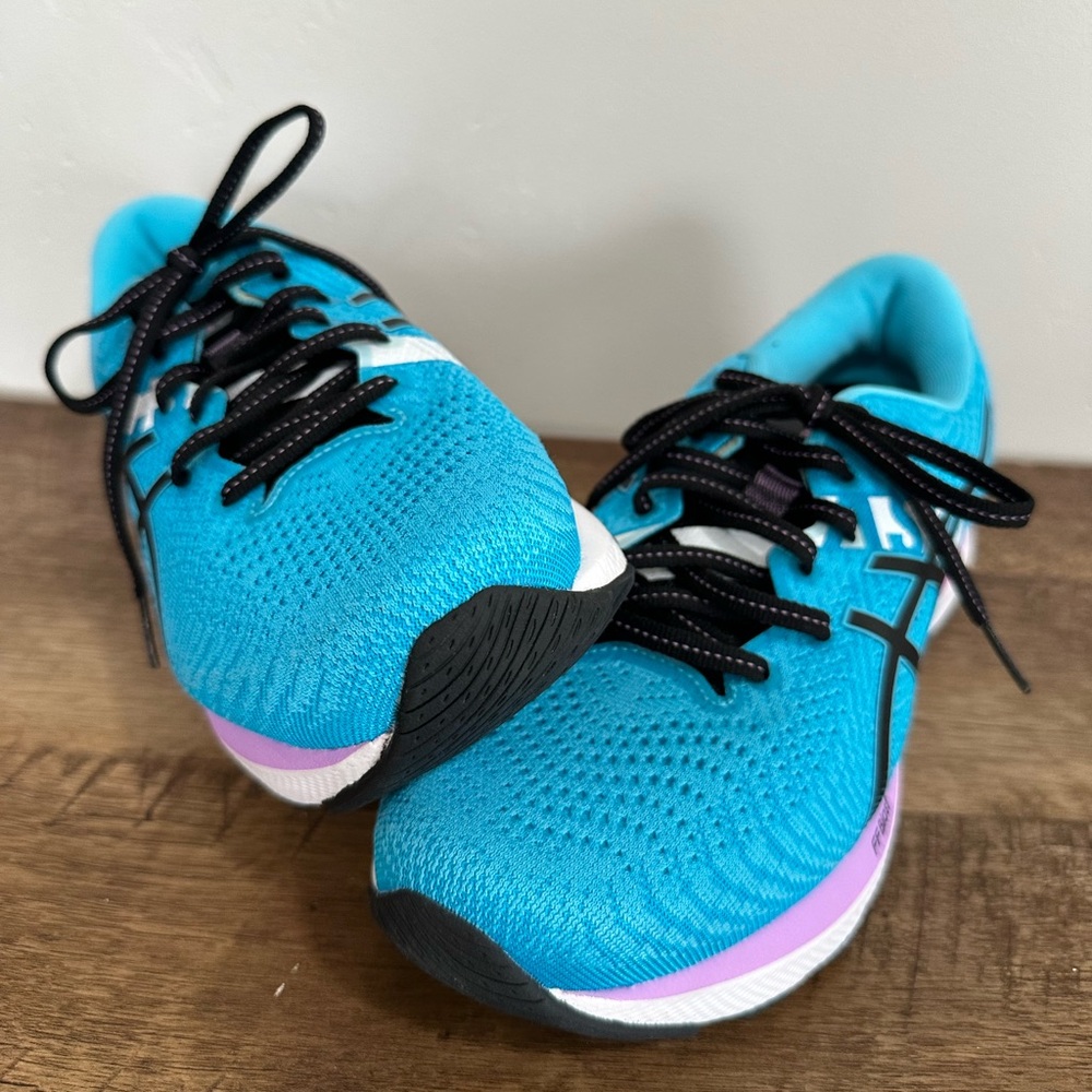 ASICS Women's Gel-Cumulus 24 EKIDEN Running Shoes. Sz 7.5.Aquarium/Black - Picture 4 of 12